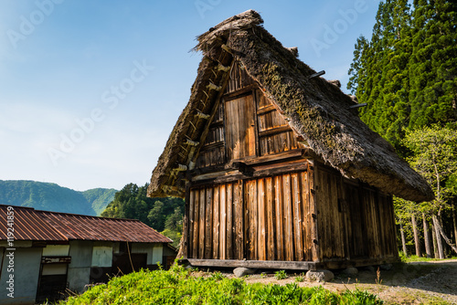 Gassho-zukuri house in Shirakawa-go