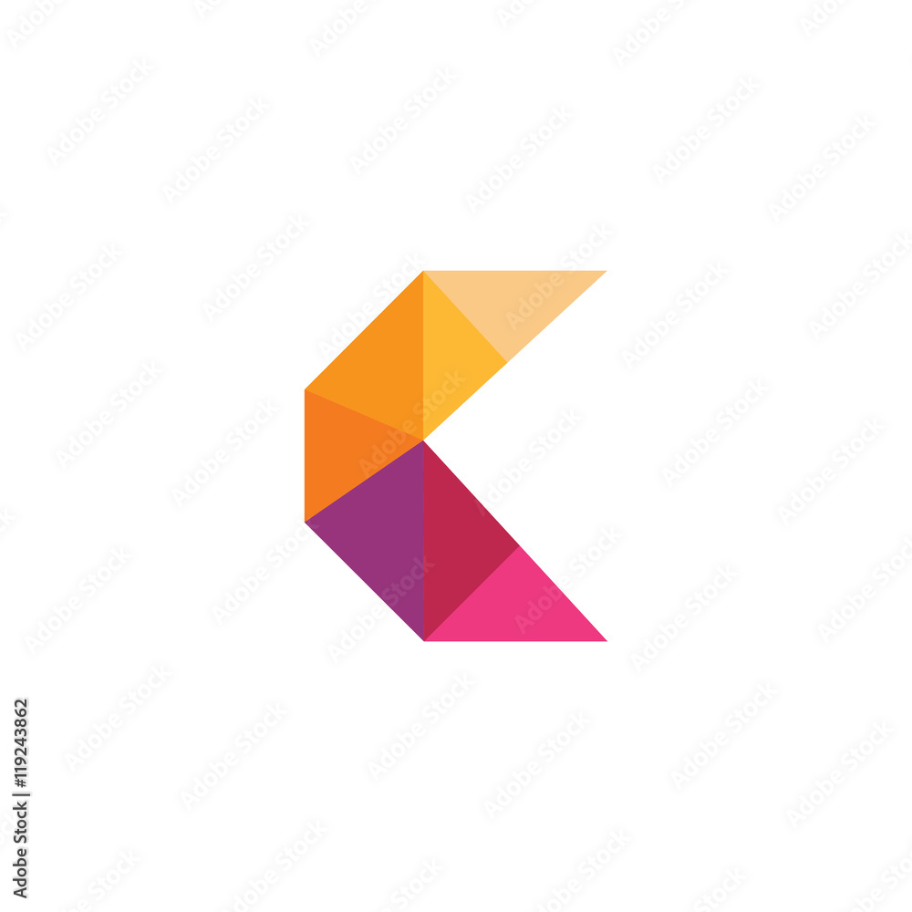 Colorful K Logo Colorful K Logo