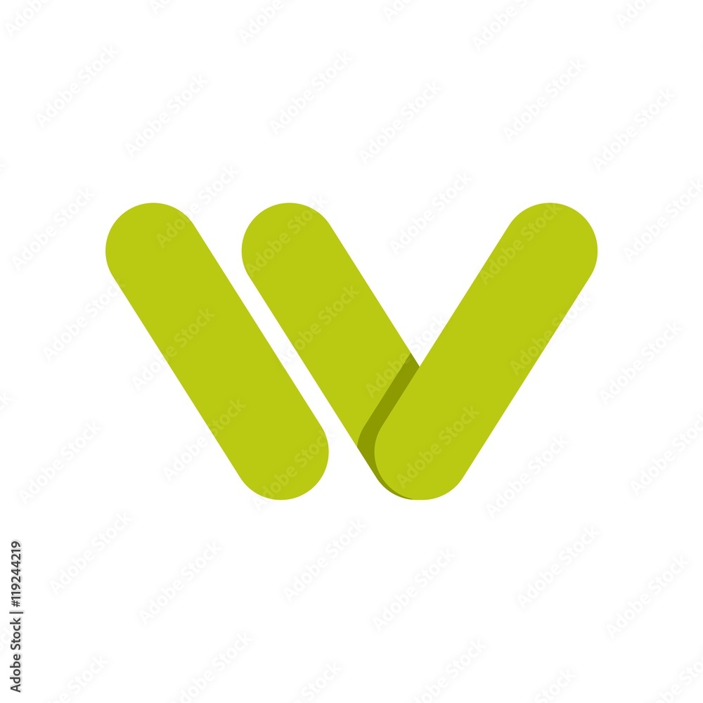 W initial logo W initial logo