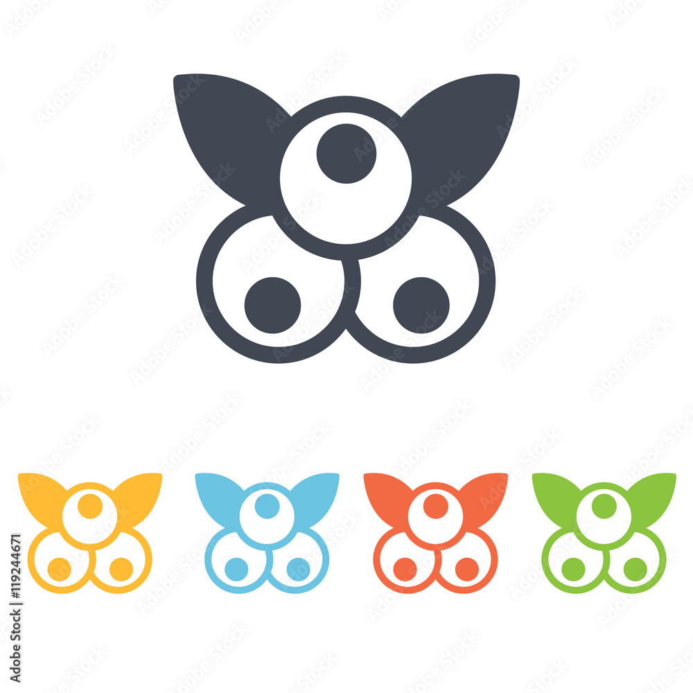 Fototapeta premium berry icon