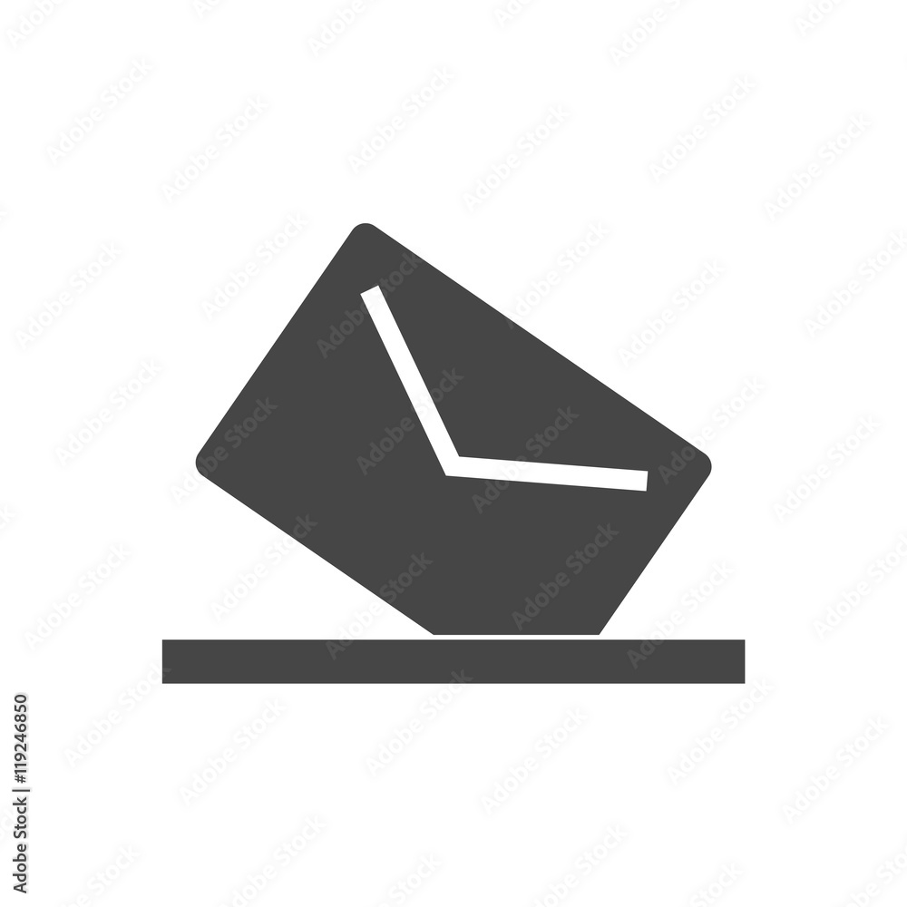 Mail box icon for web and mobile Mail box icon for web and mobile