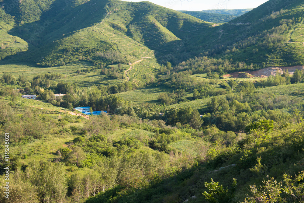 Obraz premium China rural landscape