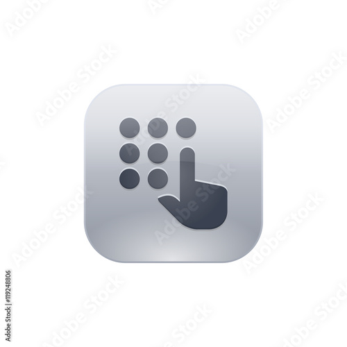     Glossy Push-Button 