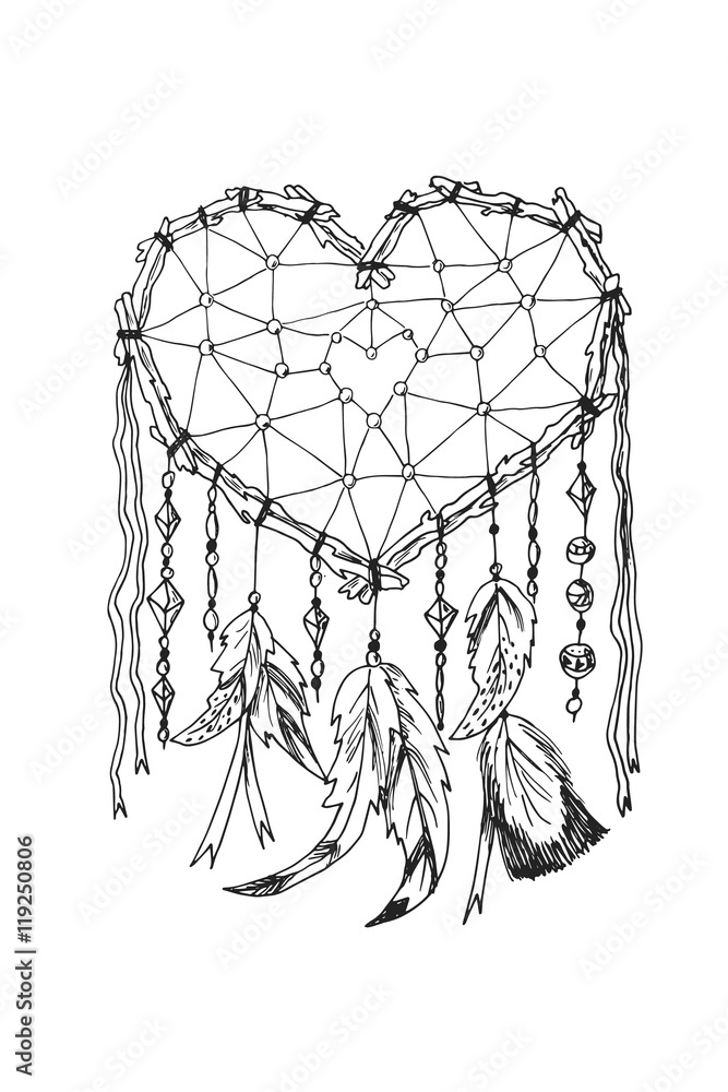 American Indians traditional symbol dreamcatcher American Indians traditional symbol dreamcatcher