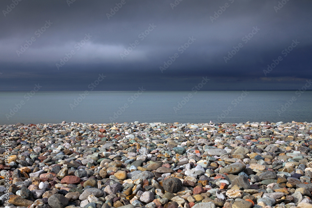 Llandudno beach
Pebble covered beach and a stormy sky at Llandudno, North Wales. Llandudno beach
Pebble covered beach and a stormy sky at Llandudno, North Wales.
