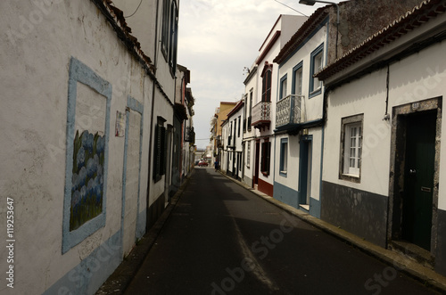 Ruelles du centre-ville de Ponta Delgada (Sao Miguel)