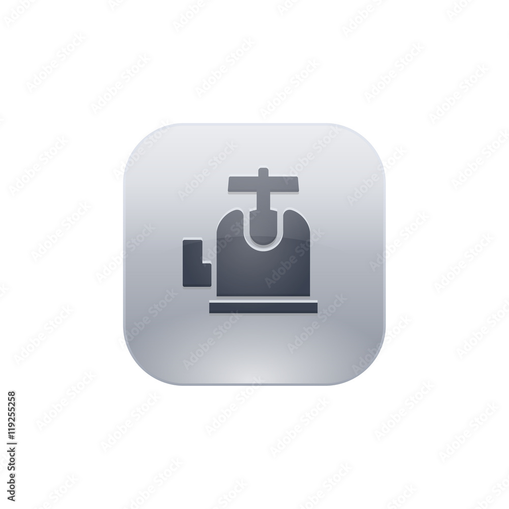 Glossy Push-Button Glossy Push-Button