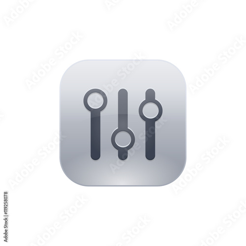 Glossy Push-Button