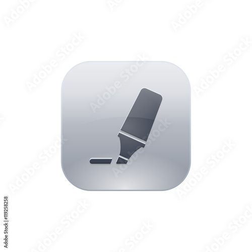 Glossy Push-Button