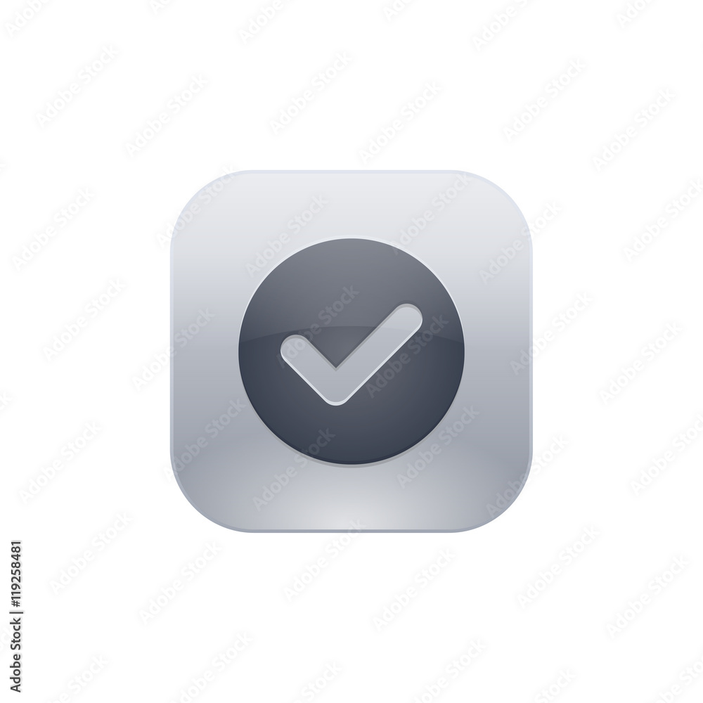 Glossy Push-Button Glossy Push-Button