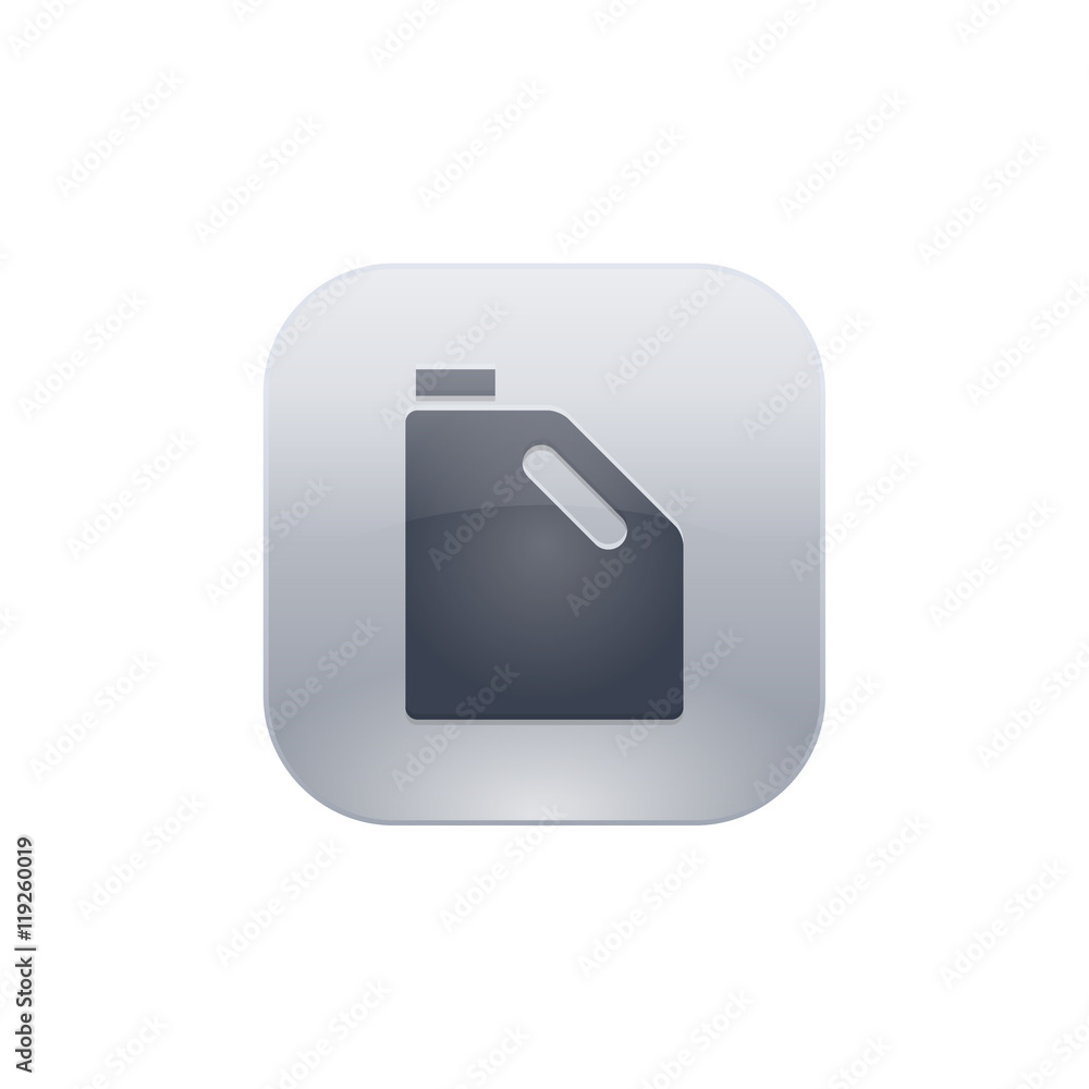 Glossy Push-Button Glossy Push-Button