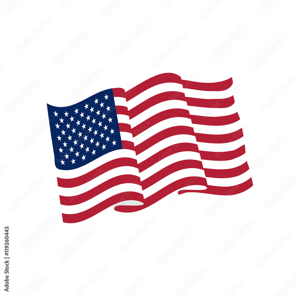 Fototapeta premium Flag of USA