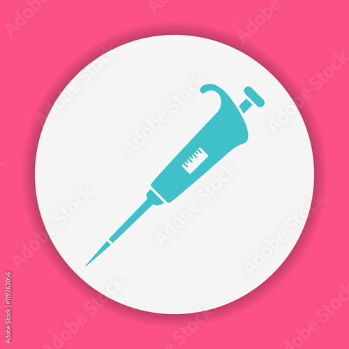 Automatic pipette icon.