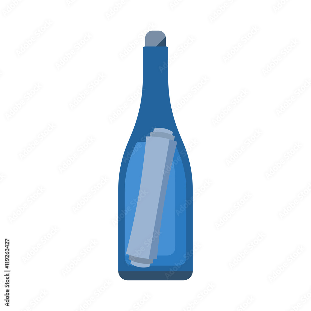 Bottle with Letter Bottle with Letter