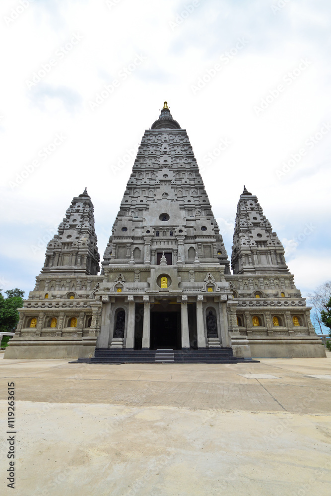 Pagoda of Wat JongKam,LamPang,Thailand
