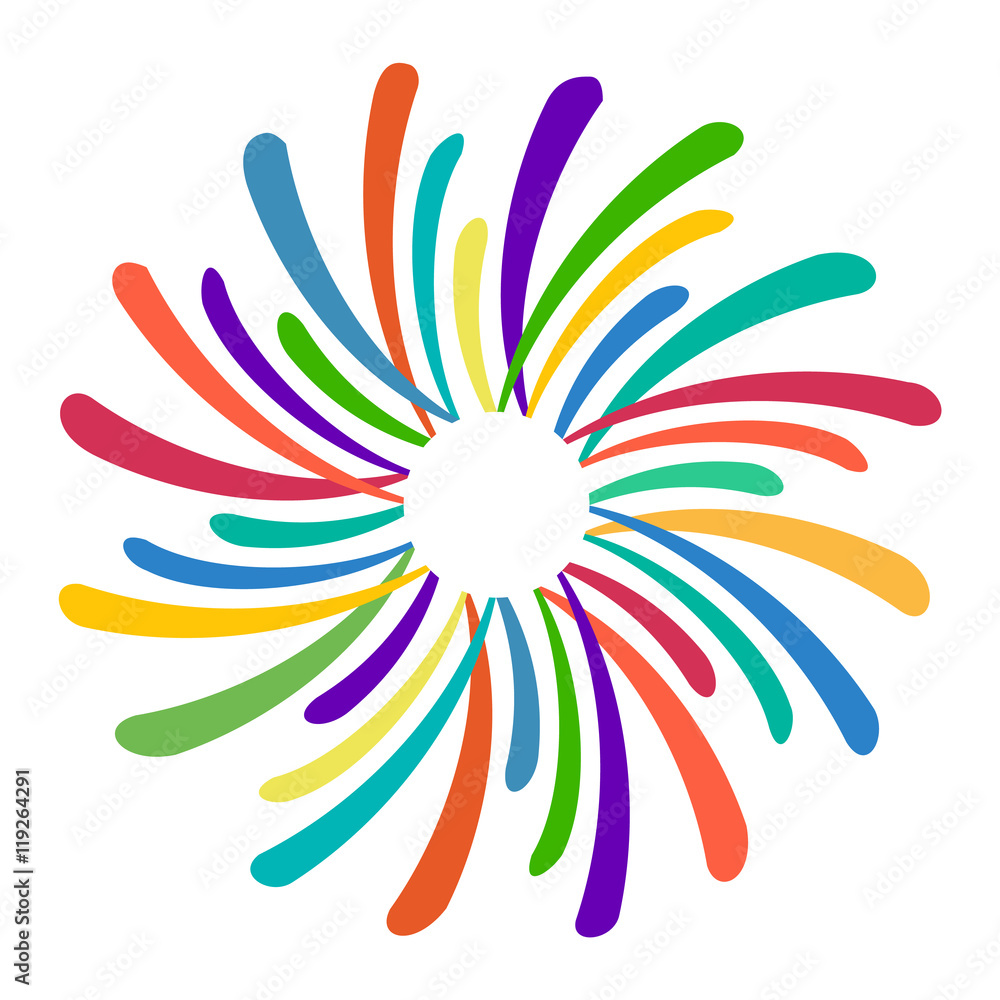 Fireworks vector icon isolated Fireworks vector icon isolated