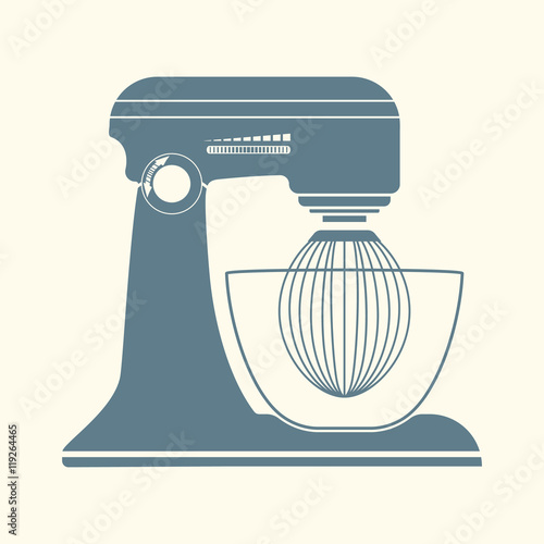 Kitchen mixer icon.