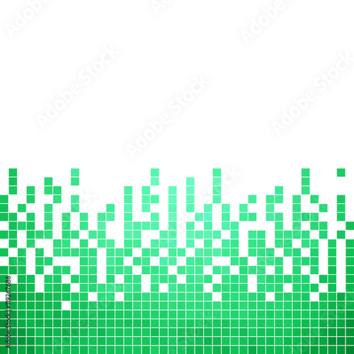 abstract vector square pixel mosaic background