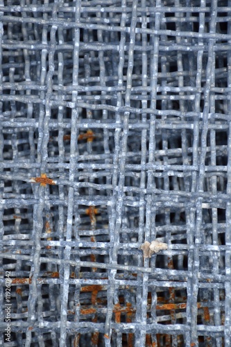 close up steel wire net texture