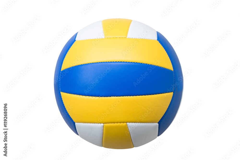 Volleyball isolated on white background