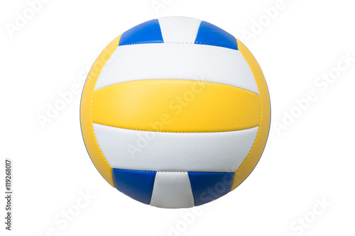 фотографія Volleyball isolated on white background