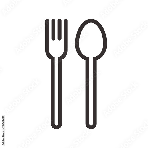 Fork and spoon sign