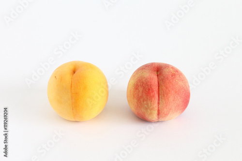 White peach & Yellow peach