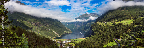 Geiranger fjord, Norway.