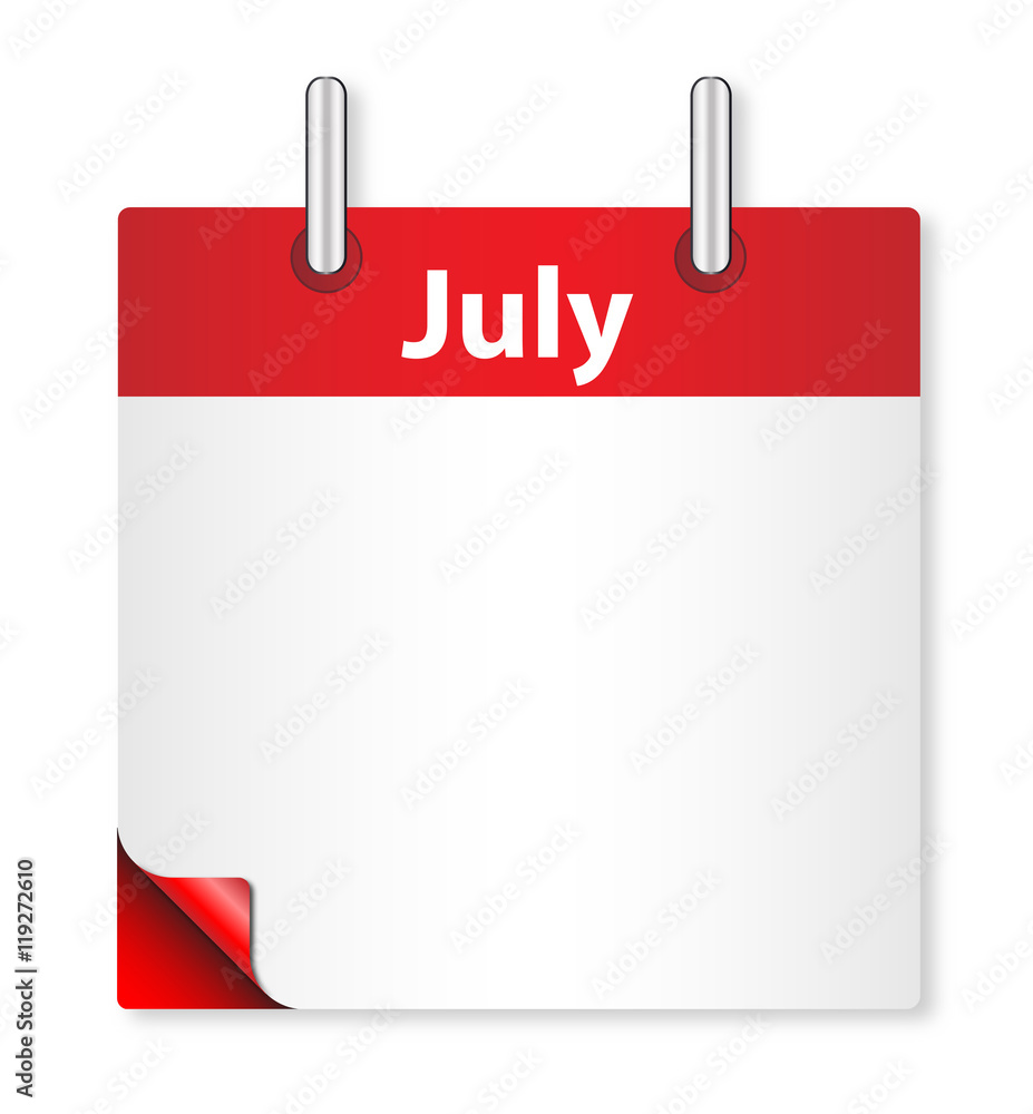 Blank July Date Blank July Date