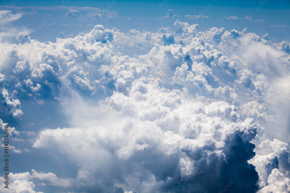Beautiful, dramatic clouds and sky viewed from the plane. High resolution and quality Beautiful, dramatic clouds and sky viewed from the plane. High resolution and quality