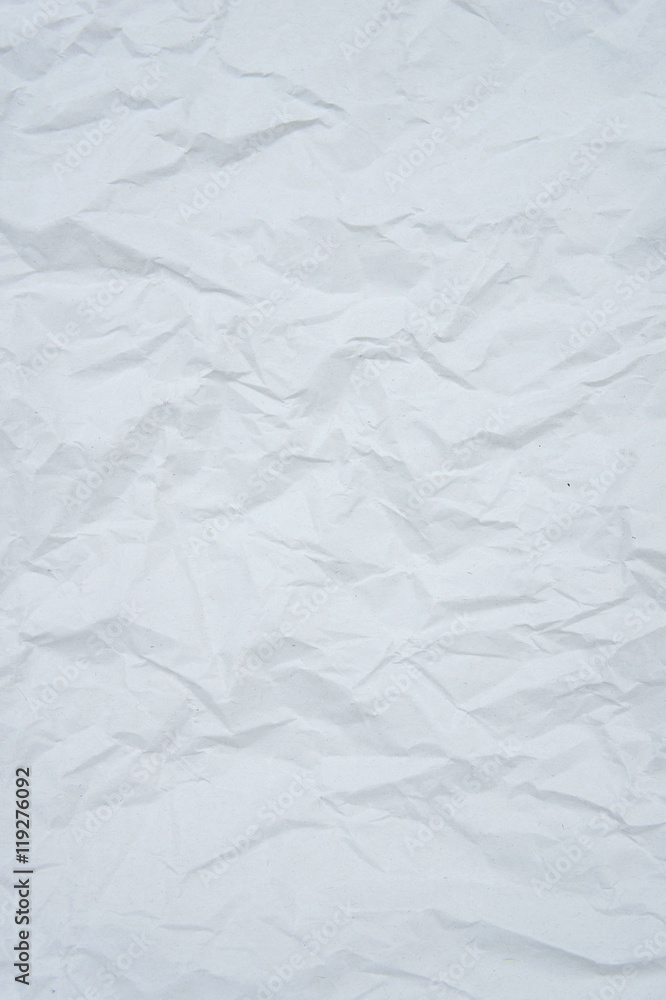Naklejka premium crumpled paper texture, Background brown crumpled paper