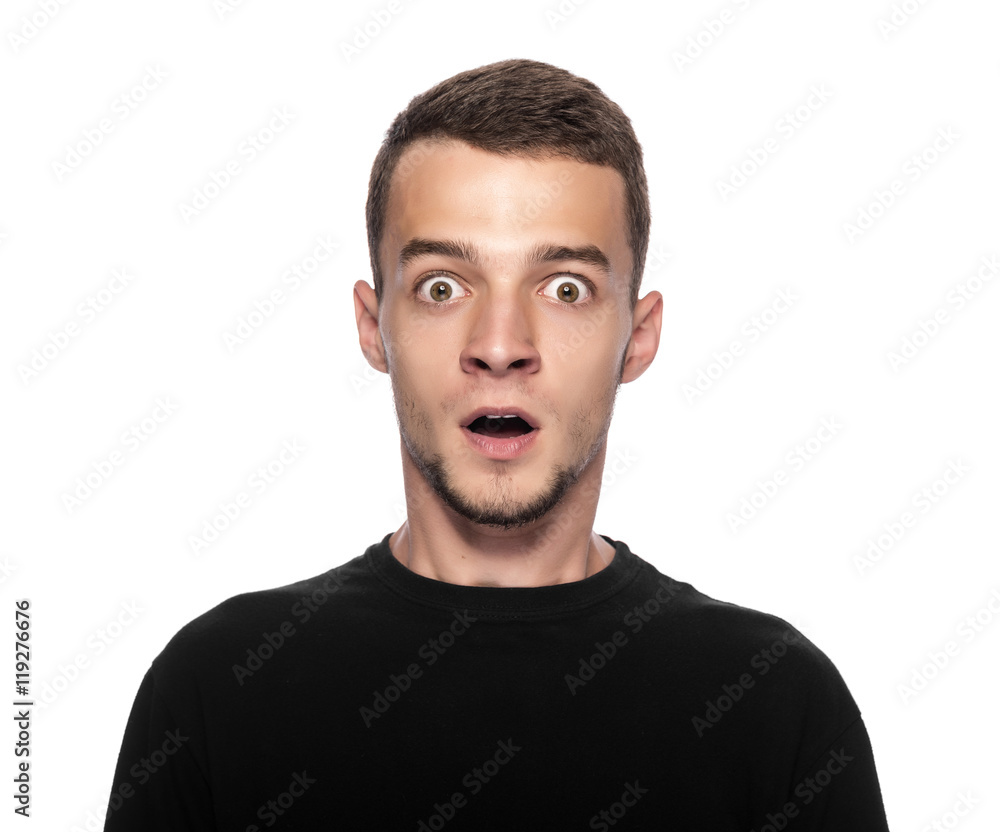 Obraz premium Portraite of funny man