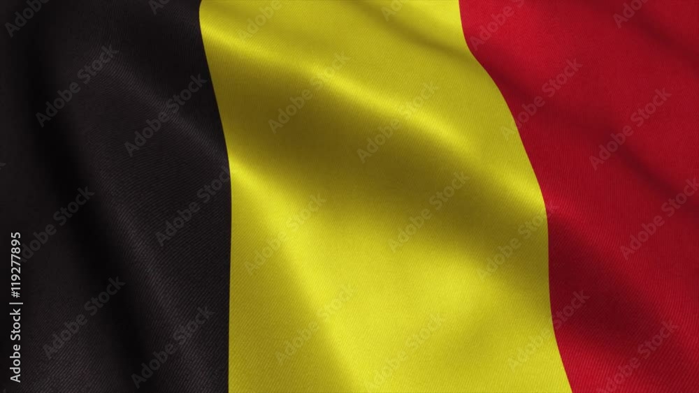 Belgium Flag. Seamless Looping Animation. 4K High Definition Video Belgium Flag. Seamless Looping Animation. 4K High Definition Video