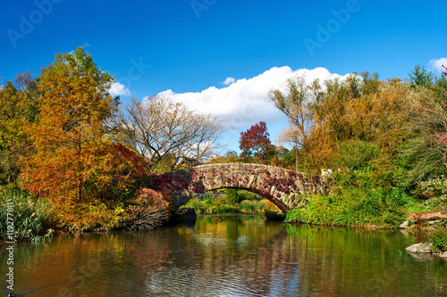 New York City Central Park in autumn