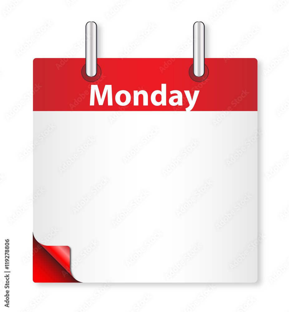 Blank Monday Date Blank Monday Date