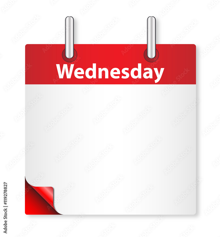 Blank Wednesday Date Blank Wednesday Date