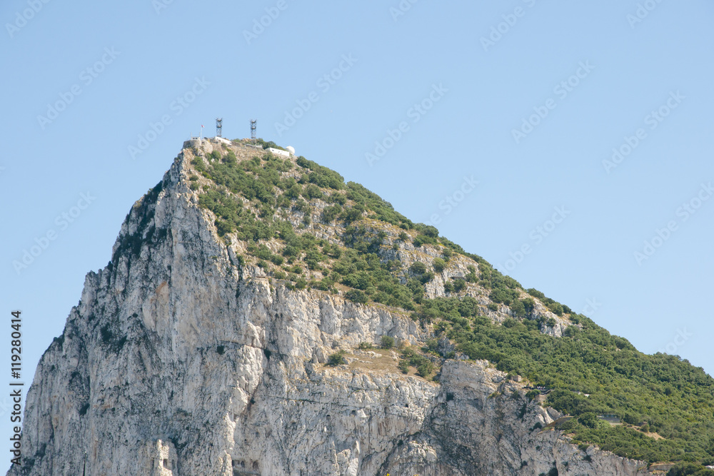 Rock of Gibraltar Western Face Rock of Gibraltar Western Face