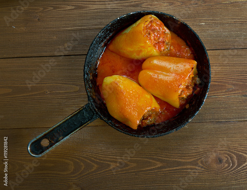 Stuffed  peppers photo