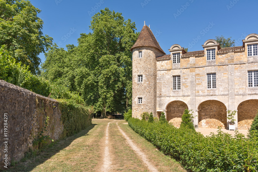 Le château de la Marthonye à Saint-Jean-de-Côle