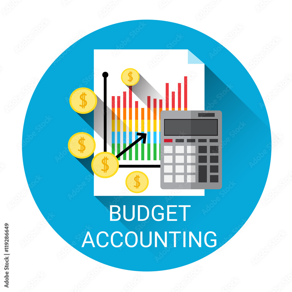 Budget Accounting Business Economy Icon Budget Accounting Business Economy Icon