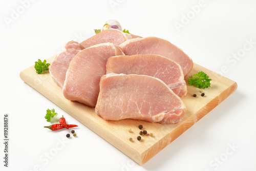 boneless pork loin chops