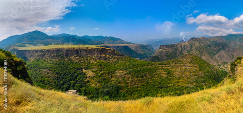 Bild auf Leinwand Amazing nature with canyon, Armenia