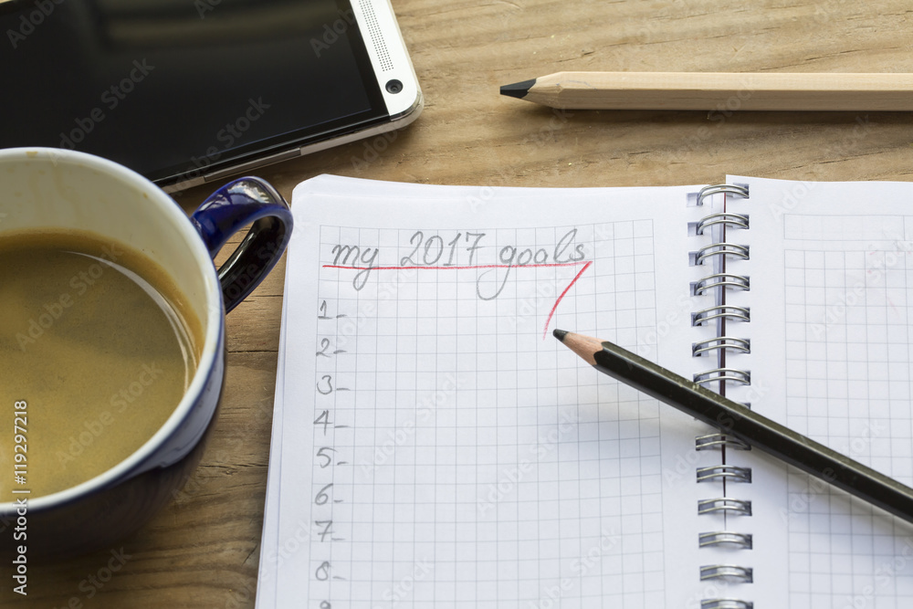 2017 New Year's Goals 2017 New Year's Goals