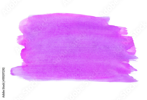 A fragment of the lilac background painted with gouache