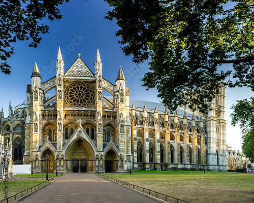 Fotografie, Obraz Westminster Abbey in London