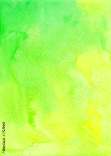 Green watercolor vector background