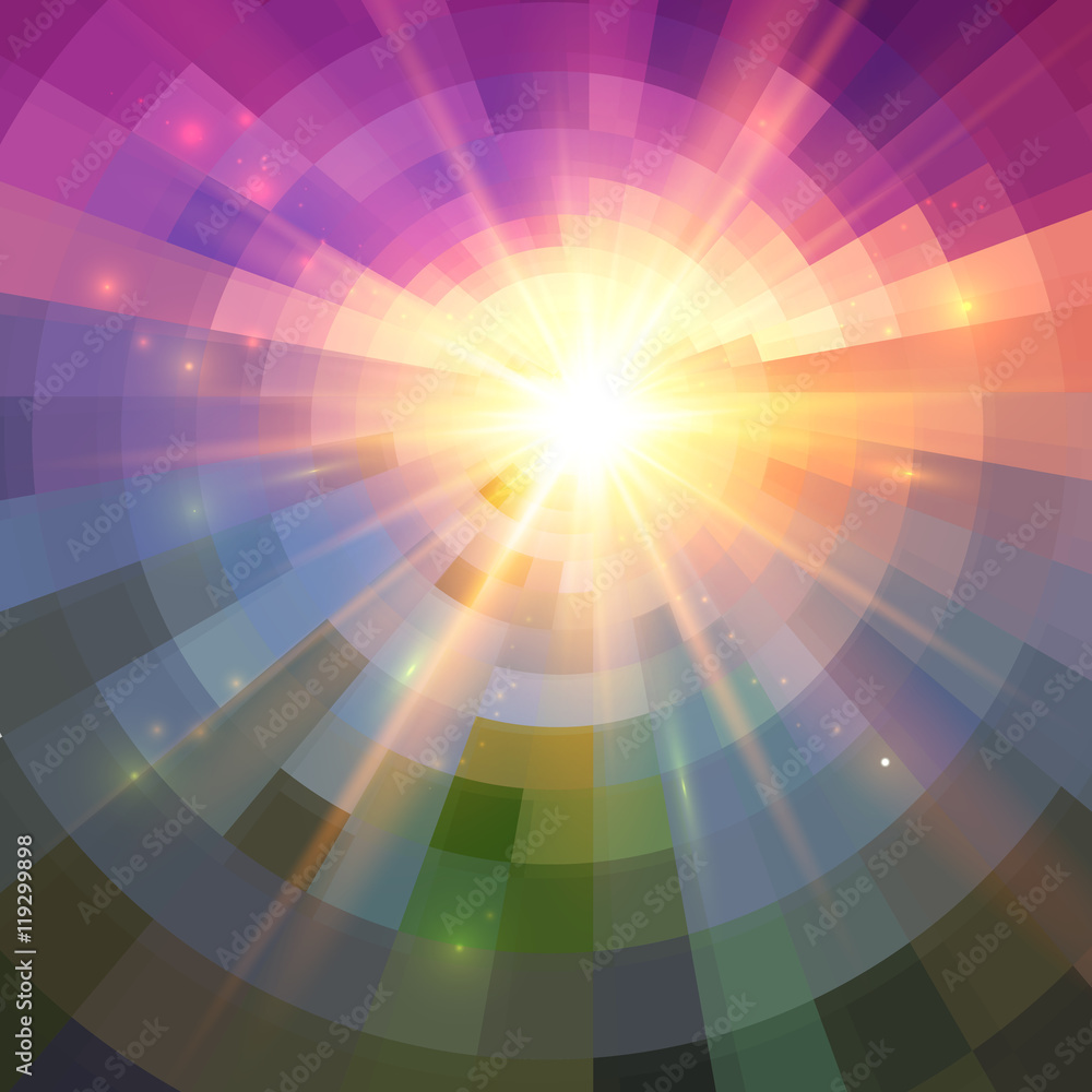 Abstract shining mosaic vector background Abstract shining mosaic vector background