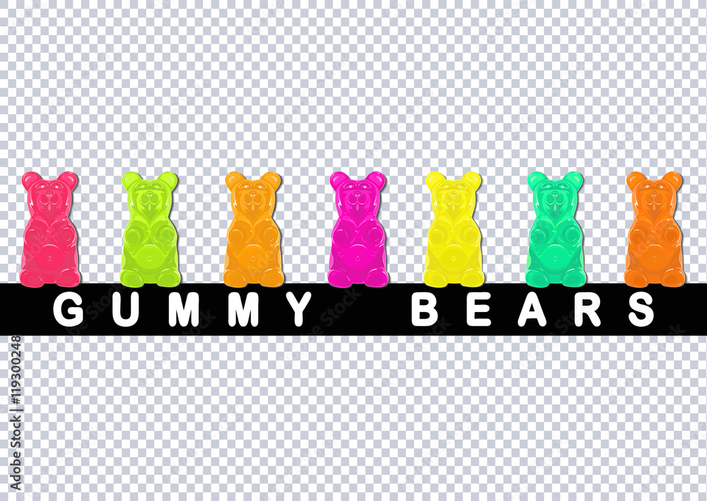Fototapeta premium Gummy bears