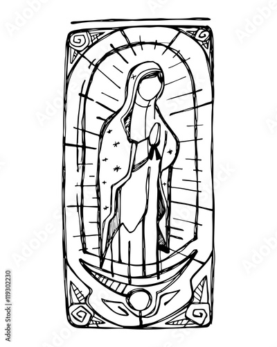 Mary Virgin of Guadalupe