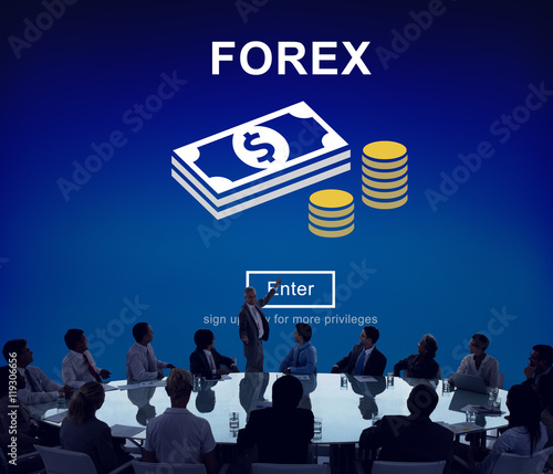 FOREX Banking Stock Market Finance Online Website Concept